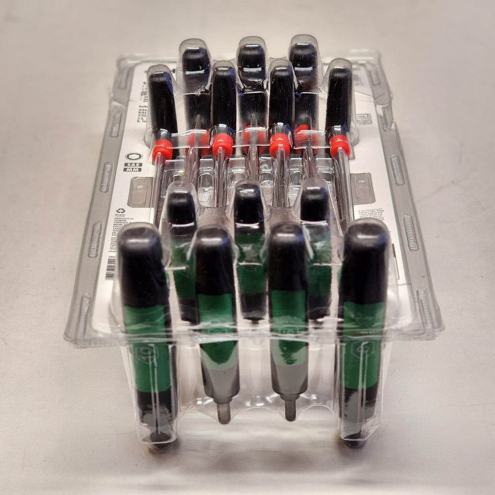 14-Piece T-Handle SAE & MM Hex Key Set (HTHKSM14PCN) 14-Piece T-Handle SAE & MM Hex Key Set (HTHKSM14PCN)